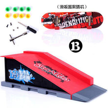 Load image into Gallery viewer, Finger Skateboards Skate Park Ramp Parts for Tech Practice Deck Children Gift Set  Fingerboard Toys