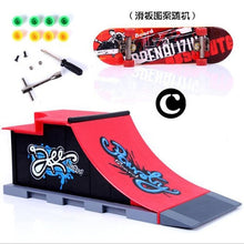 Load image into Gallery viewer, Finger Skateboards Skate Park Ramp Parts for Tech Practice Deck Children Gift Set  Fingerboard Toys