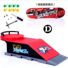 Load image into Gallery viewer, Finger Skateboards Skate Park Ramp Parts for Tech Practice Deck Children Gift Set  Fingerboard Toys