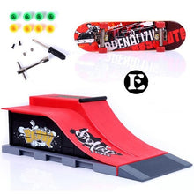 Load image into Gallery viewer, Finger Skateboards Skate Park Ramp Parts for Tech Practice Deck Children Gift Set  Fingerboard Toys