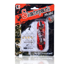 Load image into Gallery viewer, Finger Skateboards Skate Park Ramp Parts for Tech Practice Deck Children Gift Set  Fingerboard Toys